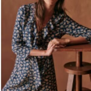 Sezane Asianne Dress Cara - Size 42 (US 10)